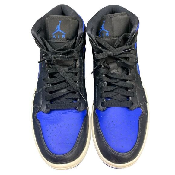 Air Jordan 1 Mid Hyper Royal 2021 SZ 10 Men's - Picture 1 of 7